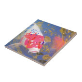 Neugieriges Koi Fliese (Seite)