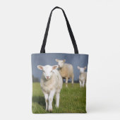 Neugieriges Lamm Tasche (Rückseite)