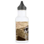 Neugieriges Meerkat Edelstahlflasche (Links)