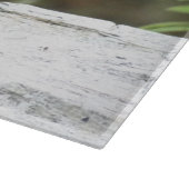 Neugieriges rotes Eichhörnchen-Schneidebrett Schneidebrett (Ecke)