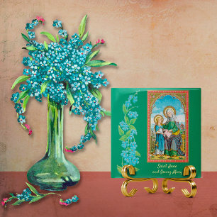 Neugotische St. Anne und junge Maria (SAU 29) Fliese