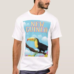 Neuguinea-Tukan-Reiseposter T-Shirt