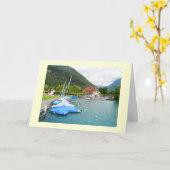 Neuhaus am Thunersee Karte (Gelbe Blume)