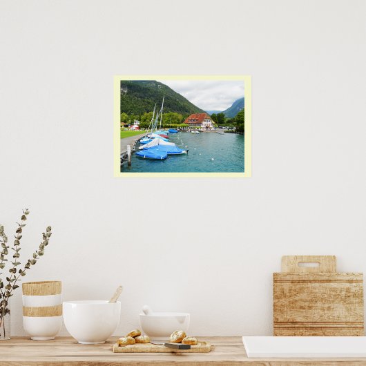 Neuhaus am Thunersee Poster (Küche)