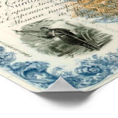 Neuheit: Chicago & South Western Stock Certificate Poster (Ecke)