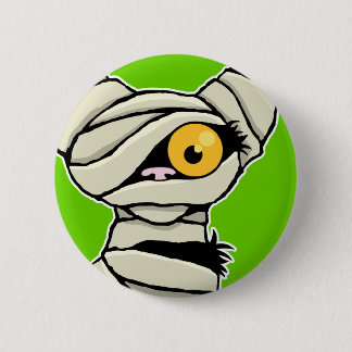 Neuheit der Cartoon-Mama-Katzen-| Halloween Button