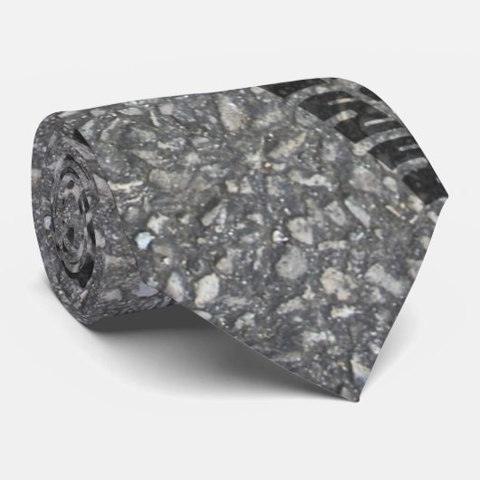 Neuheit der Reifenspuren Krawatte (Gerollt)