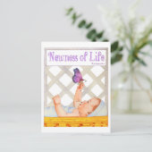 Neuheit des Lebens Inspiration Postkarte (Stehend Vorderseite)