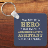 Neuheit des Verwaltungsassistenten Spaßes Schlüsselanhänger (Vorderseite)