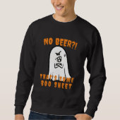 Neuheit Halloween Bierpun Creepy Angry Ghost Sweatshirt (Vorderseite)