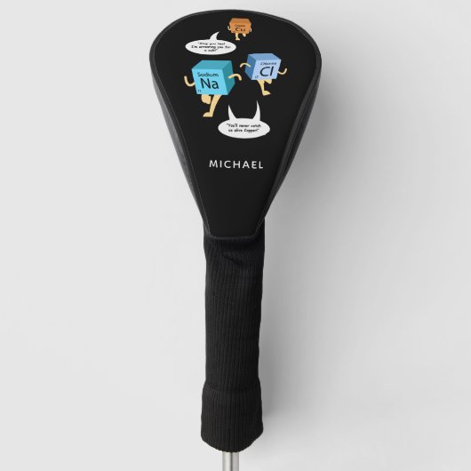 Neuheit in der Chemie: Regelmäßig Lehrer für Tafel Golf Headcover (Vorderseite)