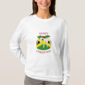Neuheit | JAMAICA FLAG | Weihnachtspudding T-Shirt (Vorderseite)