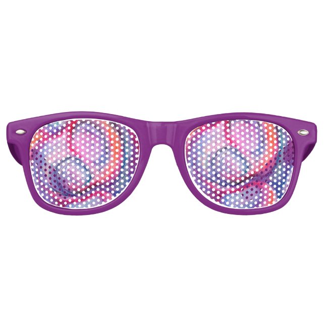 Neuheit Retro-Brillen Partybrille (Vorderseite)