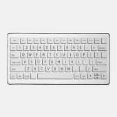 Neuheit über die riesige Computertastatur QWERTY Schreibtischunterlage (Vorderseite)