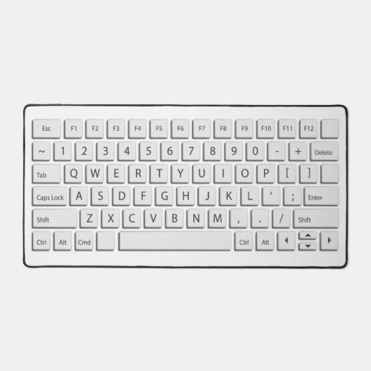 Neuheit über die riesige Computertastatur QWERTY Schreibtischunterlage (Vorderseite)