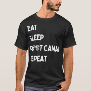 Neuheit Wurzelkanal Kieferorthopäde Grafik Pun Shi T-Shirt