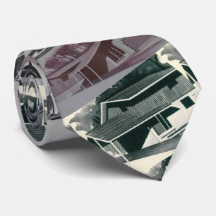 Neuheits-Mitte- des Jahrhundertsmodernes Haus 1959 Krawatte