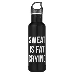 Neuheits-Turnhalle - Schweiß ist das schreiende Edelstahlflasche