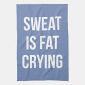 Neuheits-Turnhalle - Schweiß ist das schreiende Geschirrtuch (Vertikal)
