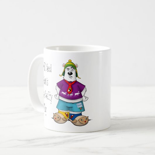 Neuheits-Weihnachtsbär Kaffeetasse (Vorderseite Links)