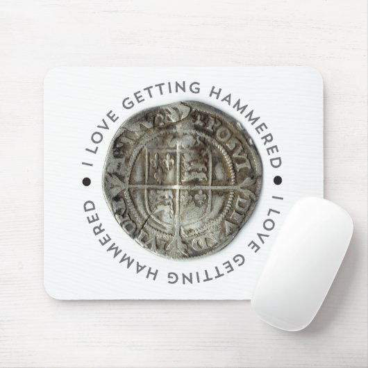 Neuheitsmetall, das Mausunterlage ermittelt Mousepad (Mit Mouse)