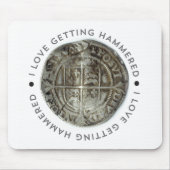 Neuheitsmetall, das Mausunterlage ermittelt Mousepad (Vorne)