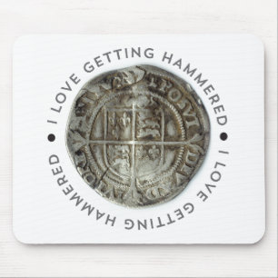 Neuheitsmetall, das Mausunterlage ermittelt Mousepad