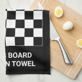 Neuheitsschachbrett-Geschirrtuchgeschenkidee Geschirrtuch (Viertel Falte)