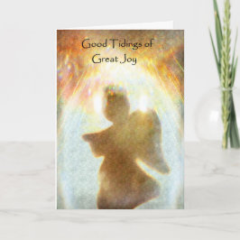 Neuigkeiten der großen Freude-Weihnachtskarte Feiertagskarte