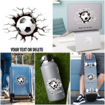 Neuigkeiten Durchbruch Loch-Fußball-Ball-Schlag