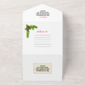 Neuigkeiten 🎄 Weihnachts-Foto All In One Einladung (Außenbereich)