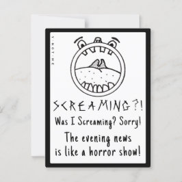 NEUIGKEITEN ZUM SCHREIBKOPF VON YNOTME POSTKARTE