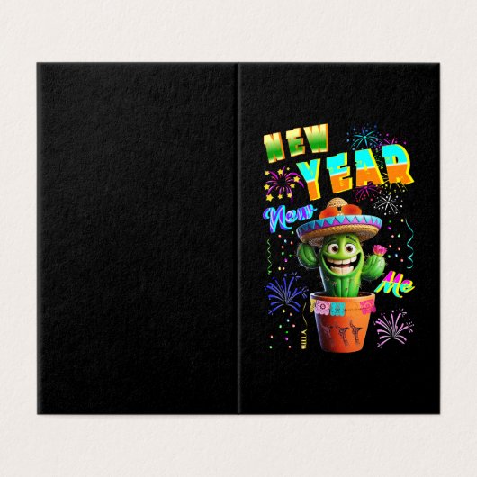 Neujahr (Außenseite Aufgefaltet)