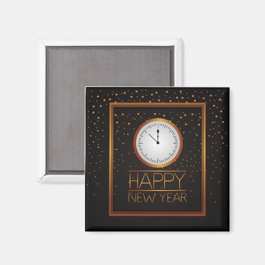 Neujahr 2021 magnet (Vorderseite/Rückseite)