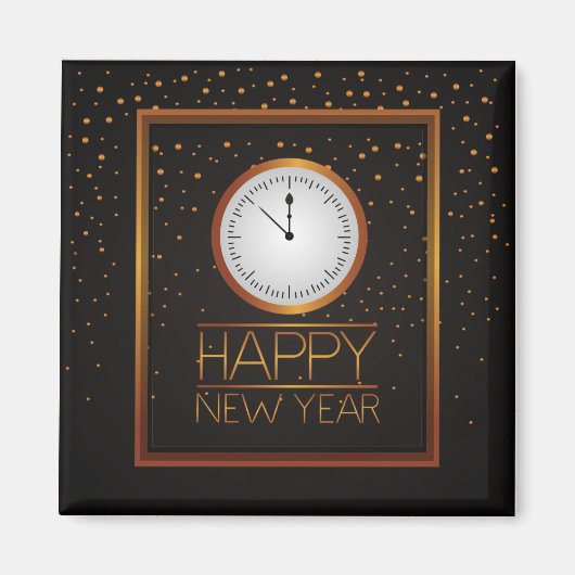 Neujahr 2021 magnet (Vorne)