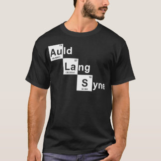 Neujahr 2024 Auld Lang Syne Neues Jahr Wissenschaf T-Shirt