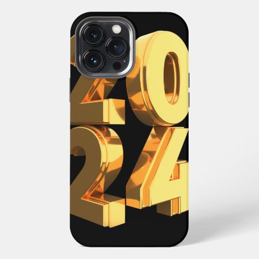 Neujahr 2024 iPhone hülle (Rückseite)