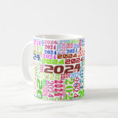 Neujahr 2024 kaffeetasse (Vorderseite Links)