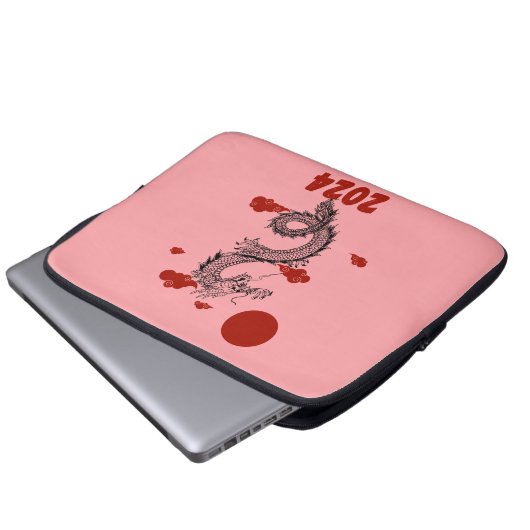 Neujahr 2024 laptopschutzhülle (Vorne Knopf)