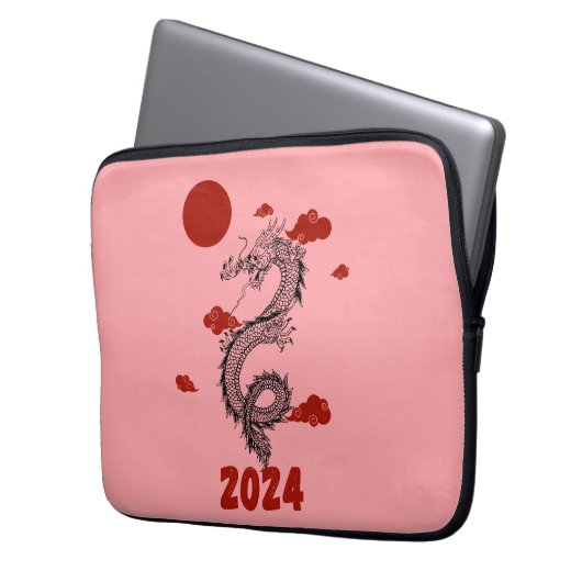 Neujahr 2024 laptopschutzhülle (Vorderseite Links)