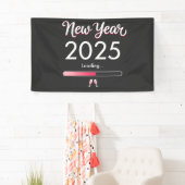 Neujahr 2025 Glückliche Weihnachtsfeiertage Banner (Insitu)