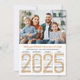 Neujahr 2025 Kalender 1 Foto