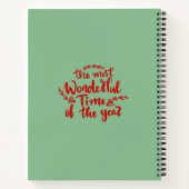 Neujahr 2025 - Rote Zitate Notizblock (Rückseite)