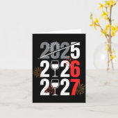 Neujahr 2026 67 Meme Six Seven Gen Z Alpha Slang Karte (Gelbe Blume)