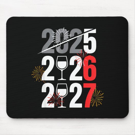 Neujahr 2026 67 Meme Six Seven Gen Z Alpha Slang Mousepad (Vorne)