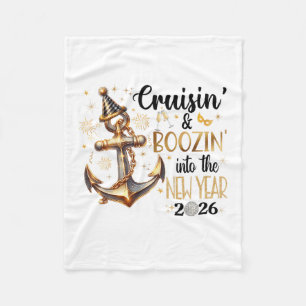 Neujahr 2026 Boozin' Cruisin' Outfit 2 Fleecedecke