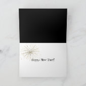 Neujahr 2026: Fußballball Feiertagskarte (Innenseite)