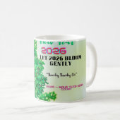 Neujahr 2026 Kaffeetasse mit Naturwald-Design (VorderseiteRechts)