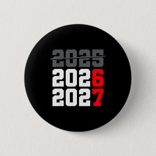 Neujahr 2026 Shirts 67 Sechs Sieben Meme Gen Alpha Button