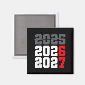 Neujahr 2026 Shirts 67 Six Seven Meme Gen Alpha S Magnet (Vorderseite/Rückseite)
